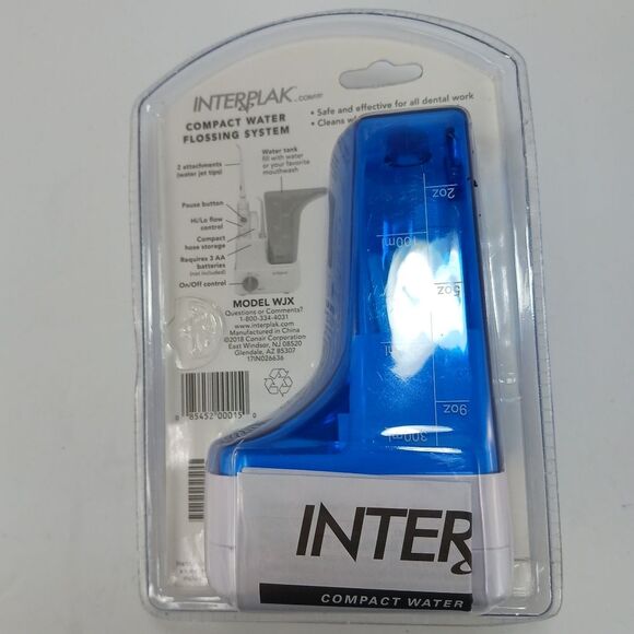 NEW! Interplak by Conair Compact Cordless Water Flossing System, Dental Jet Pick - Picture 4 of 5